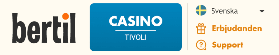 Bertil Casino support