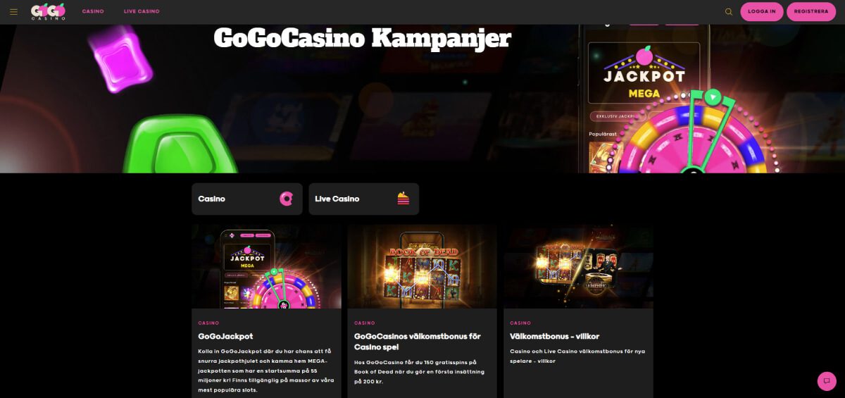 GoGo Casino Kampanj